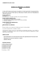 PV DE CARENCE DU CONSEIL MUNICIPAL DU 10 JANVIER 2025